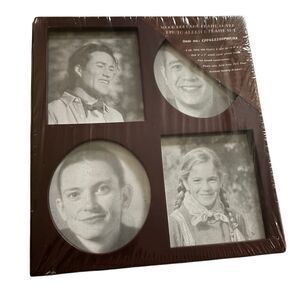 Wooden Collage Frame Cover Photo Album & Frame Set *New*